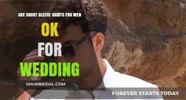 Short-Sleeve Shirts for Grooms: A Wedding Fashion Faux Pas?