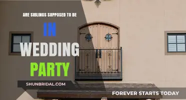 Should Siblings Be Included in Your Wedding Party? Pros and Cons
