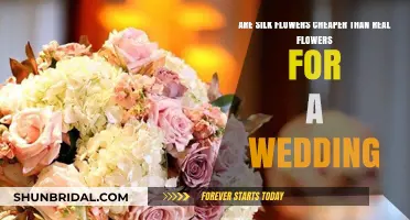 Silk vs Real Flowers: Wedding Cost Comparison