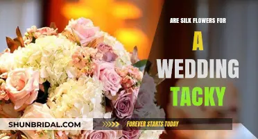 Silk Flowers at Weddings: Tacky or Tasteful?
