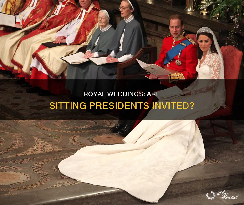 are sitting presidents invited to royal weddings