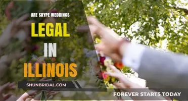 Skype Weddings: Legal in Illinois?