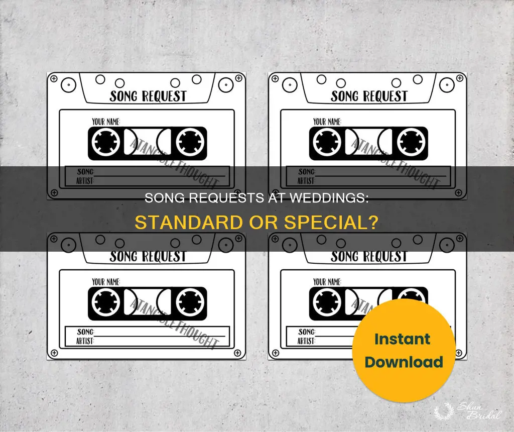 Song Requests At Weddings: Standard Or Special? | ShunBridal