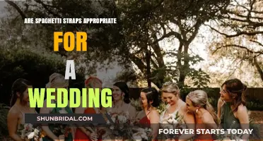 Spaghetti Straps at Weddings: Tacky or Trendy?