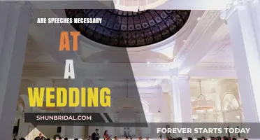 Speeches: A Wedding Essential or Not?