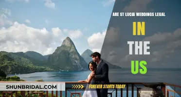 St. Lucia Weddings: Legally Binding in the US?