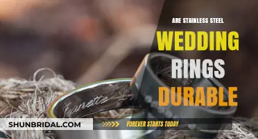 Stainless Steel Wedding Rings: Durable and Long-lasting?