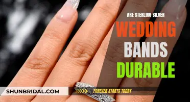 Silver Wedding Bands: Durable or Not?