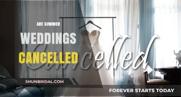 Summer Weddings: Cancelled or Postponed?