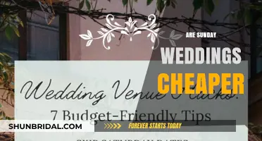 How to Save Money with Sunday Nuptials