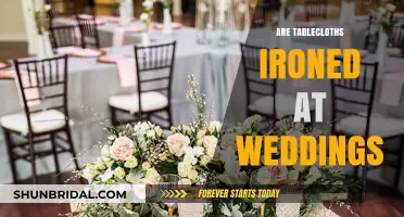 Ironed Tablecloths: A Wedding Must-Have?