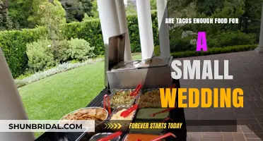 Tasty Taco Catering for Small Weddings: Enough Food?