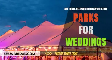 Delaware State Parks: Can You Pitch Wedding Tents?