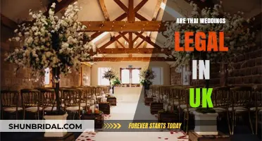 Thai Weddings in the UK: Legally Binding?