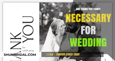 Are Thank You Cards Necessary for Weddings? Etiquette Explained
