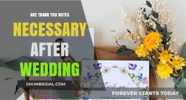 Writing Thank You Notes After Your Wedding: Necessary or Not?