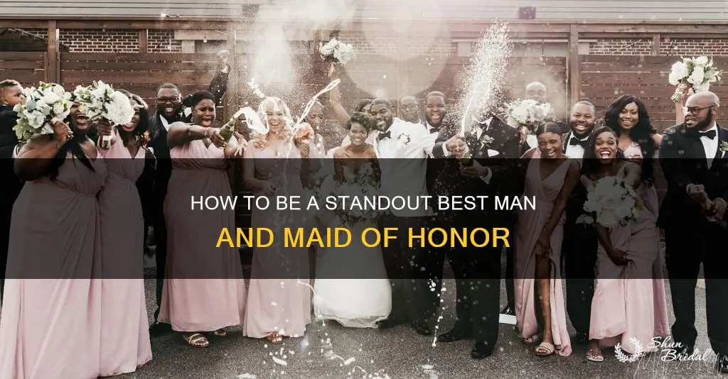 are the best man and maid of honor