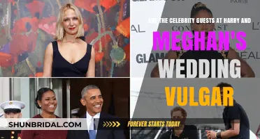 Harry and Meghan's Wedding: Were Celebrity Guests Vulgar or Valid?