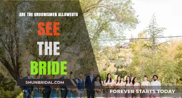 Can Groomsmen See the Bride Before the Wedding? Traditions Explained