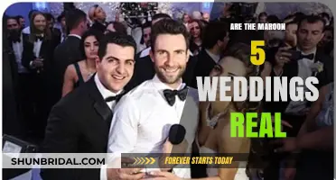 Maroon 5 Weddings: Real or Fake?