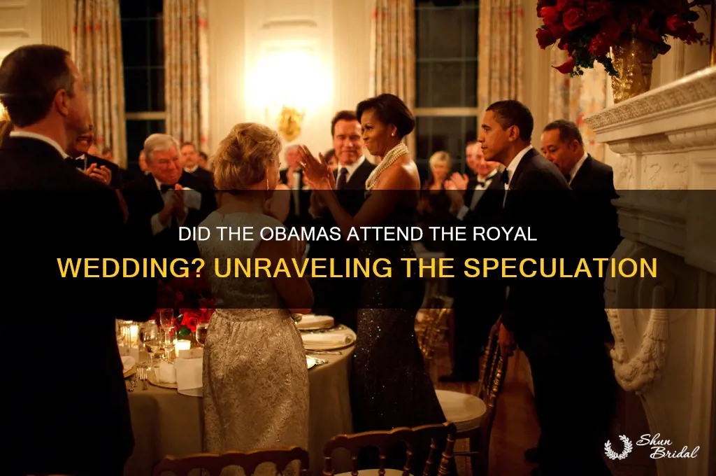 are the obama attend the royal wedding