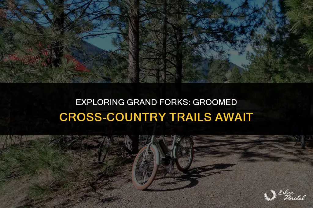 are there any groomed cross country trais in grand forks