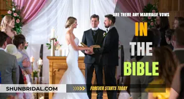 Biblical Marriage Vows: Exploring Sacred Commitments in Scripture