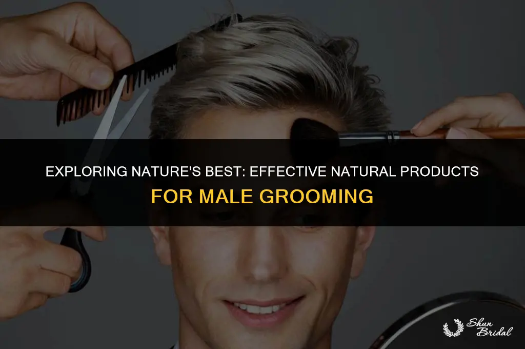 are there any natural products for male grooming