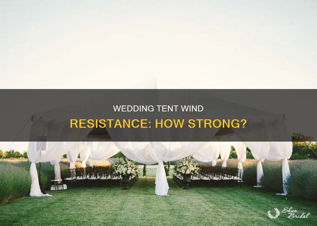 are there any wedding tents that can withstand high winds