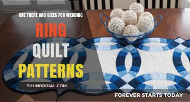 Wedding Ring Quilt Patterns: Arc Sizes and Their Impact