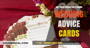 Creative Ways to Store and Preserve Wedding Advice Cards in Books