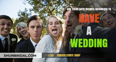 Beyond Saturdays: Exploring Unique Days for Your Dream Wedding