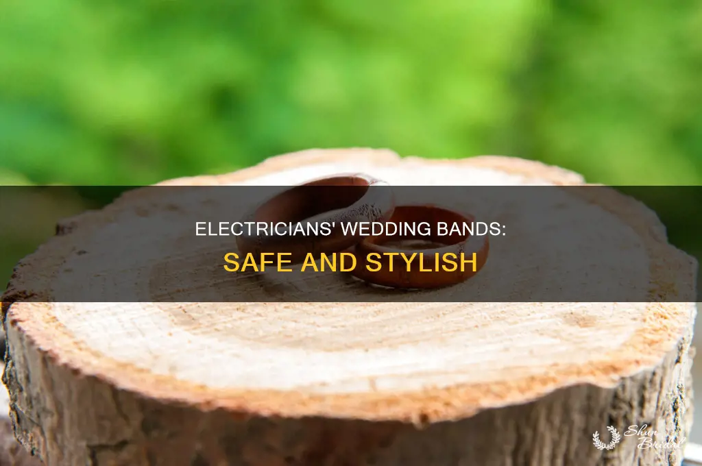 are there male wedding bands for electricians