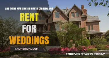 Mansions for Rent in North Carolina: Dream Wedding Venues