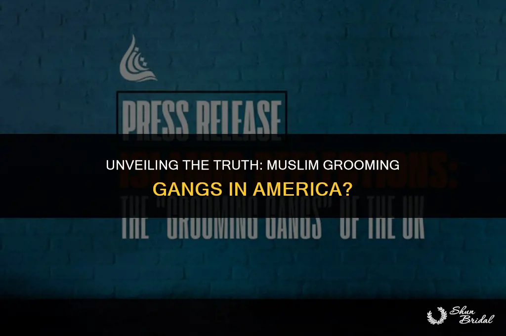 are there muslim grooming gangs in america