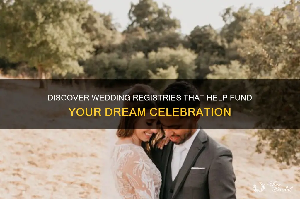 are there registries that help pay for the wedding