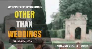 Explore Unique Event Registries Beyond Just Weddings