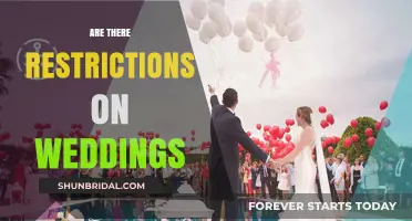 Restrictions at Weddings: What You Can and Cannot Do