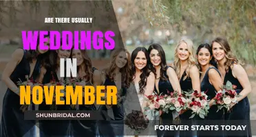 November Weddings: A Popular Choice?