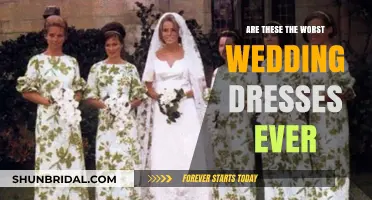The Worst Wedding Dresses: A Fashion Disaster