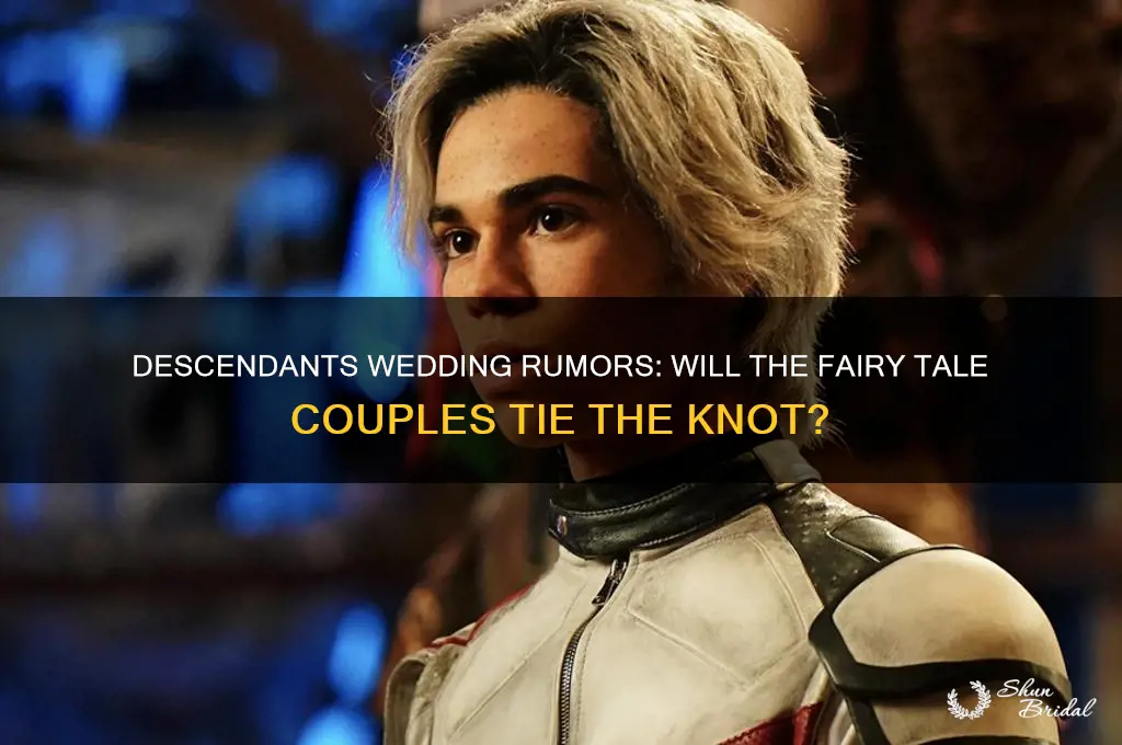 are they going to do a descendants wedding
