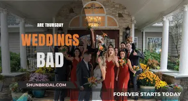 Thursday Weddings: Good or Bad Idea?
