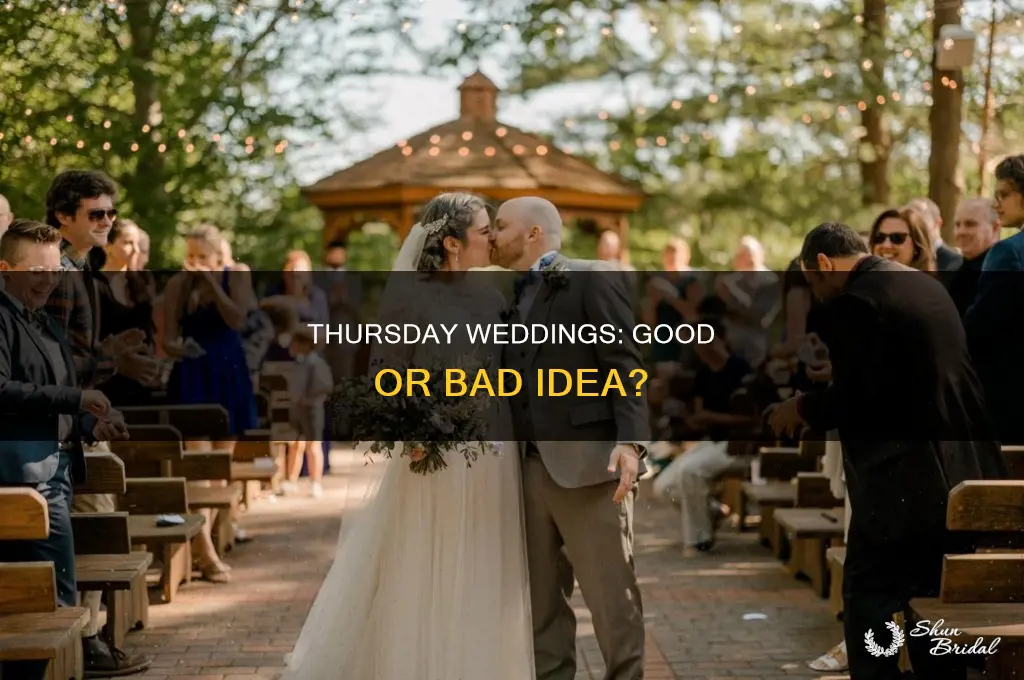 are thursday weddings bad