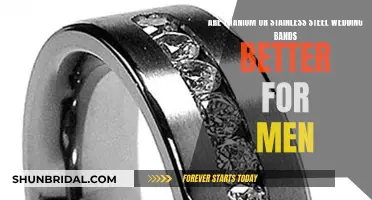 Titanium vs Steel: Men's Wedding Bands