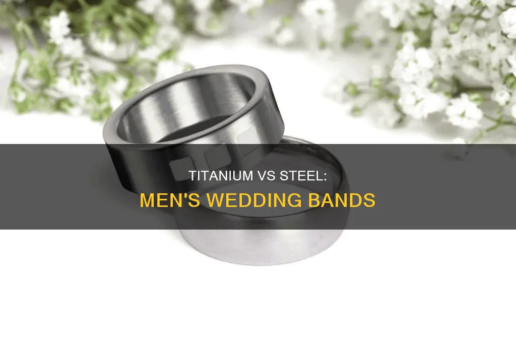 are titanium or stainless steel wedding bands better for men