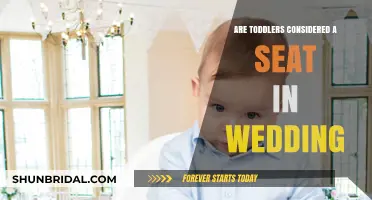 Toddlers and Weddings: Who Counts as a Seat Filler?