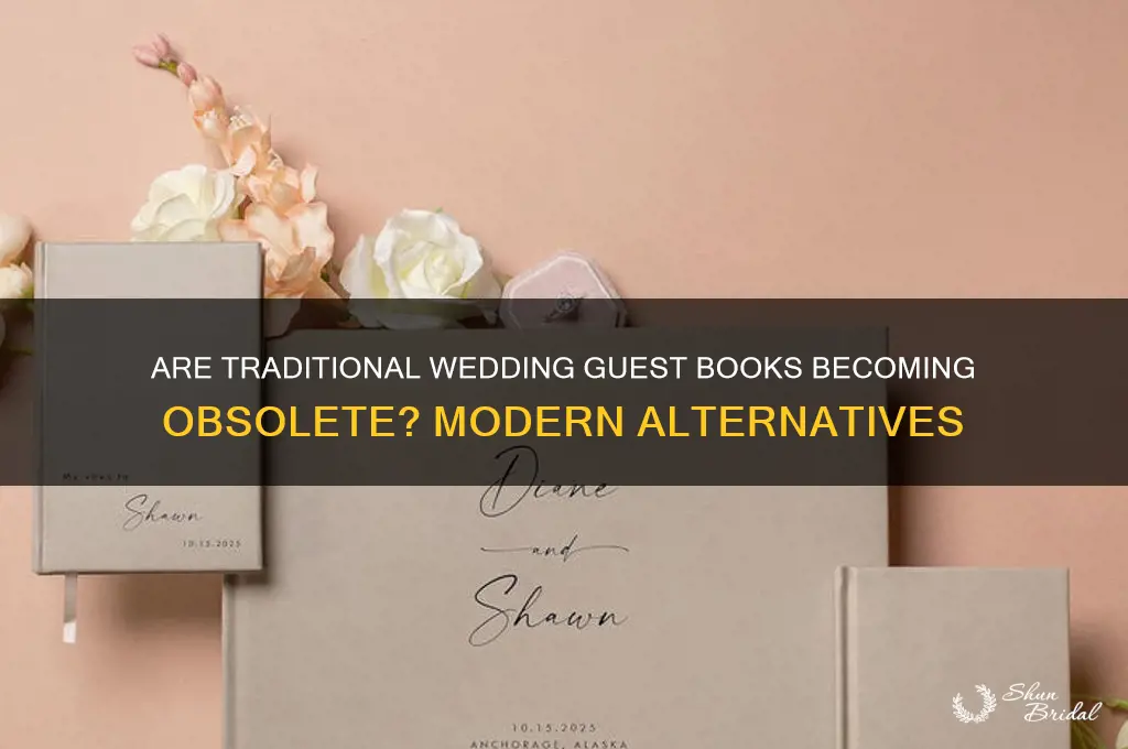 are traditional wedding guest books out
