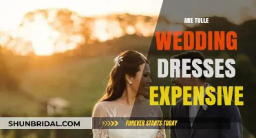 Tulle Wedding Dresses: Expensive or Affordable?