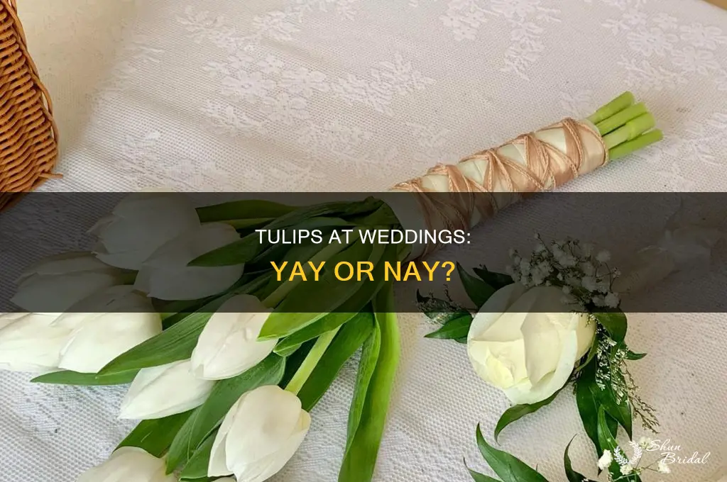 are tulups okay for weddings