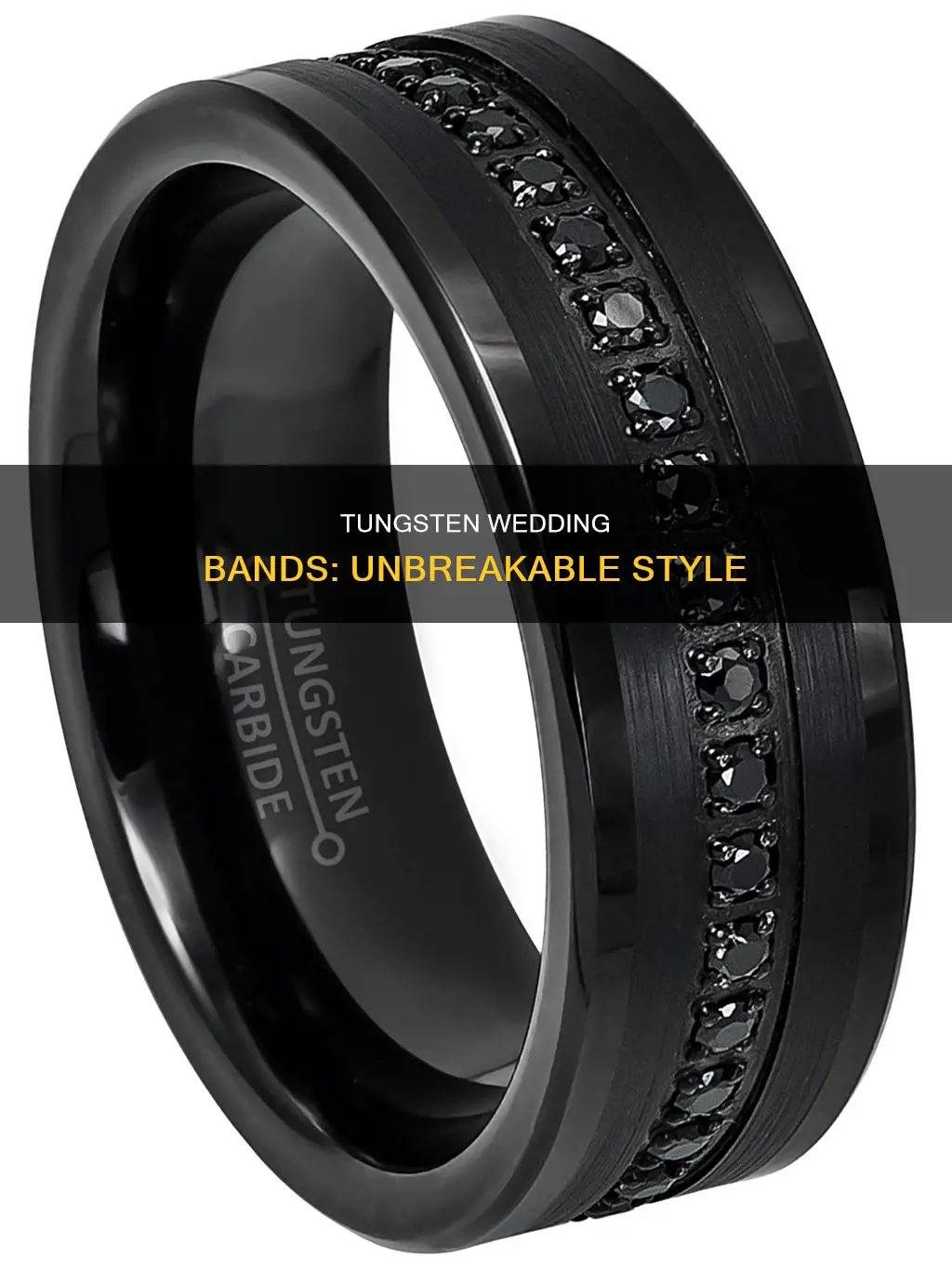 are tungsten wedding bands strong